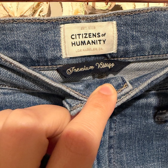 CITIZENS OF HUMANITY Isola Cropped Boot Jean Lawless Size 27 - Picture 5 of 8